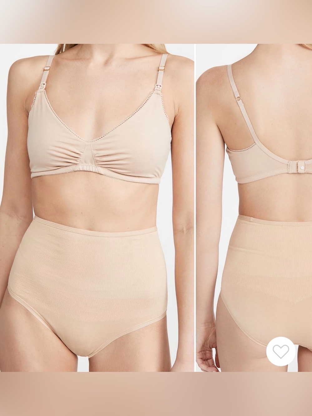 Hatch Pima Cotton Spandex everyday maternity bra size large